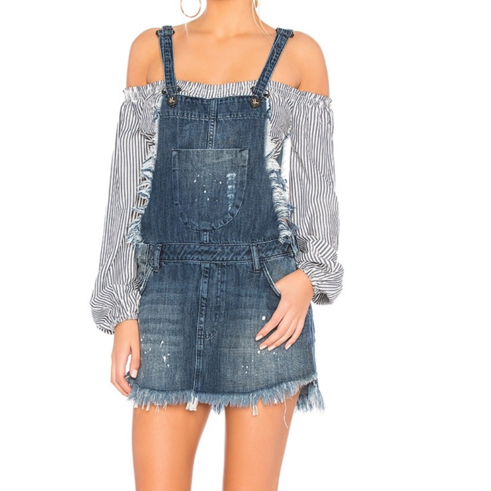 One Teaspoon Pini Overalls Dress